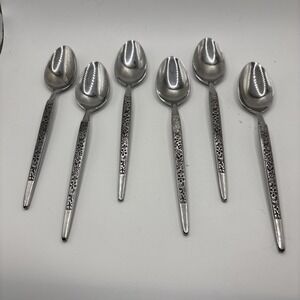 MCM Stanley Roberts Stainless Flatware (6) Teaspoons MARTEZ Japan